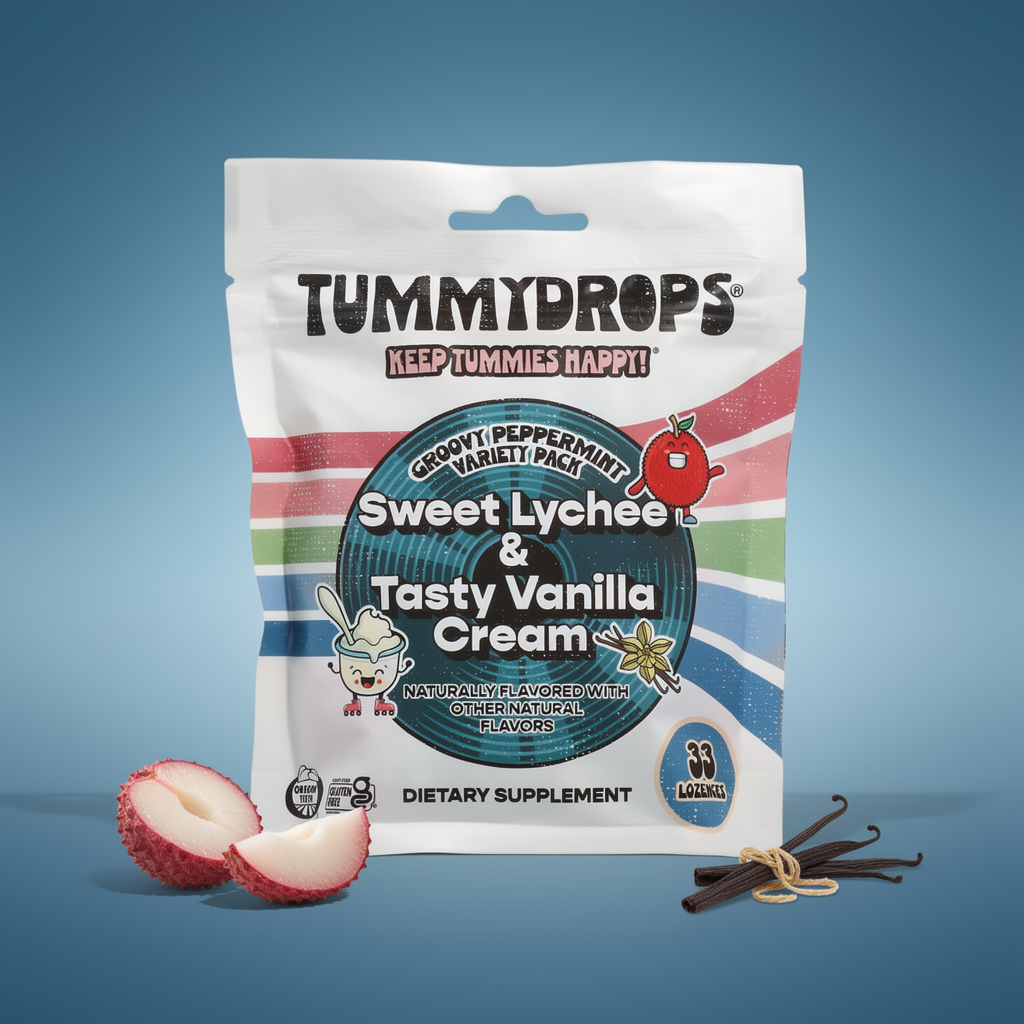 Groovy Peppermint Variety Pack Tummydrops, 33 ct