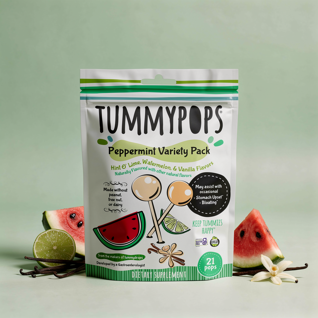 Peppermint Variety Pack Tummypops, 21 ct