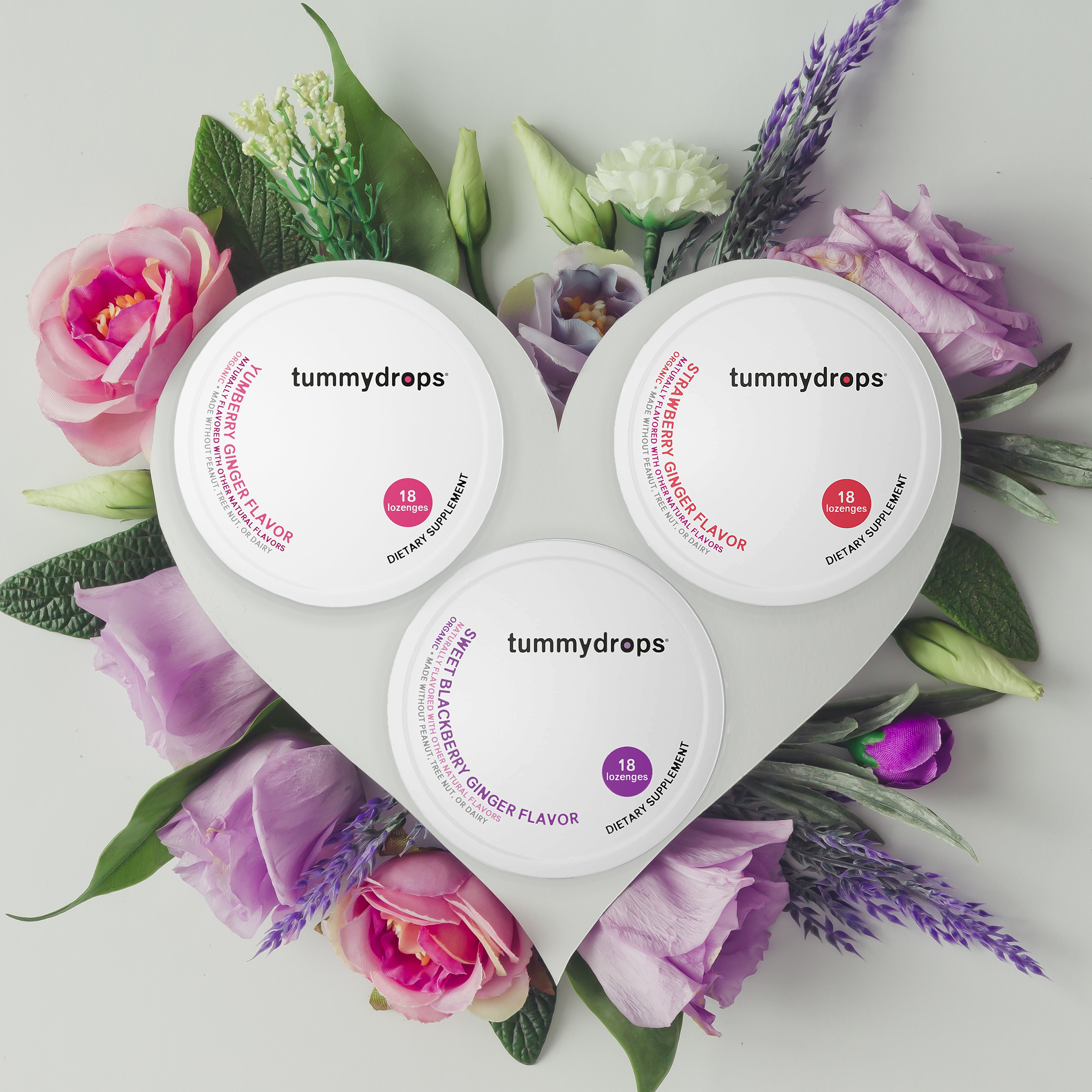 Berry Goodness Ginger Bundle (Strawberry, Blackberry & Yumberry), 3 ct