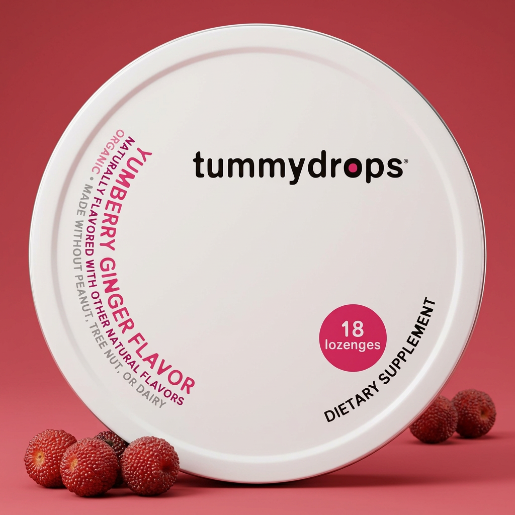Yumberry Ginger Tummydrops, 18 ct